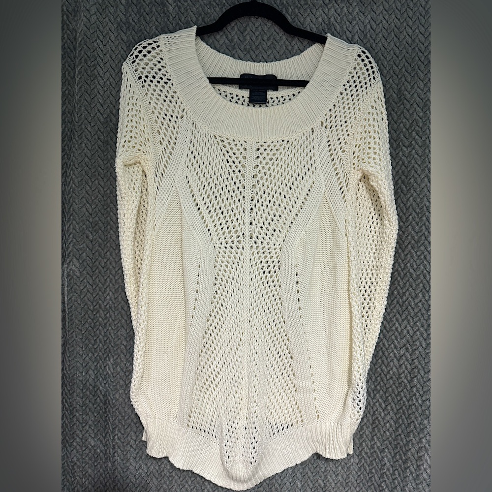 Kardashian Kollection Tunic Sweater - XS - White